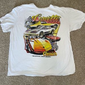 XXL men’s white graphic t shirt